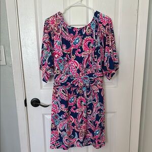 NWT Lilly Pulitzer boat neck parigi romper